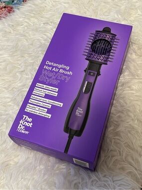 The Knot Dr. for Conair Detangling Hot Air Brush Wet/Dry Styler